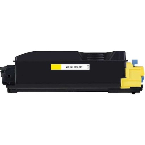 Mastek Kyocera TK5270 P6230, M6230, M6630 Muadil Sarı Toner (6k) Mastek Kyocera TK5270 P6230, M6230, M6630 Muadil Sarı Toner (6k)